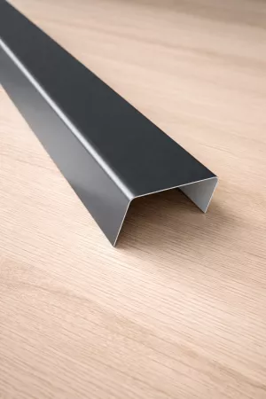 Alu U-Profil Anthrazitgrau RAL 7016 – 1,5 mm – nach Maß